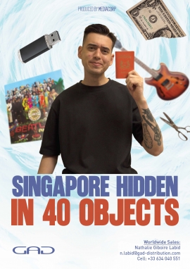 Affiche de Singapour à travers 40 objets - Une nation en marche